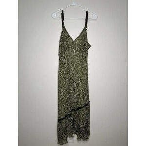 Vintage Believe Dress Womens 14 Y2K Empire Waist Asymmetrical Hem Fairycore